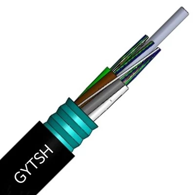 Cebl ffibr optig golau o'r awyr modd sengl ar gyfer cyfathrebu